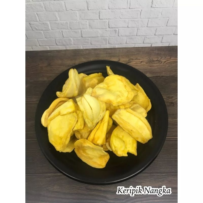 

Keripik Nangka 250Grm / Keripik Buah NangKa Renyah / Enak