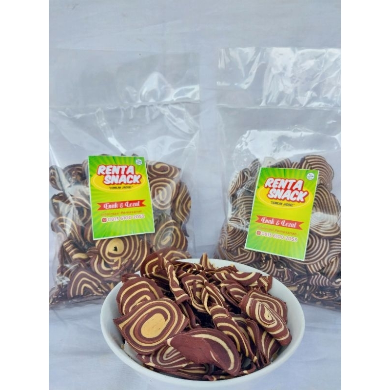 

Kuping Gajah Medan Cokelat 250 gram