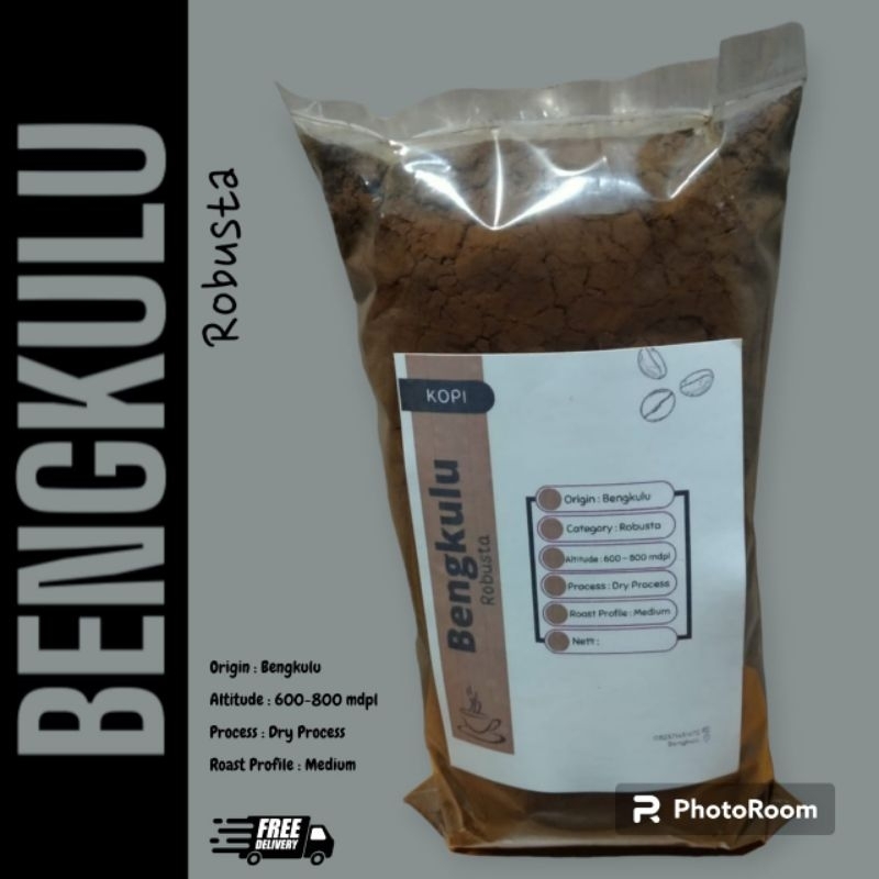 

kopi kepahiang bengkulu sumatera robusta asli kepahiang bengkulu . 250 gram