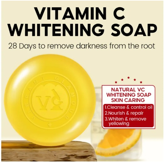 VIBRANT GLAMOUR Niacinamide Sabun Peremajaan Kulit Pembersih Kontrol Minyak dan Jerawat