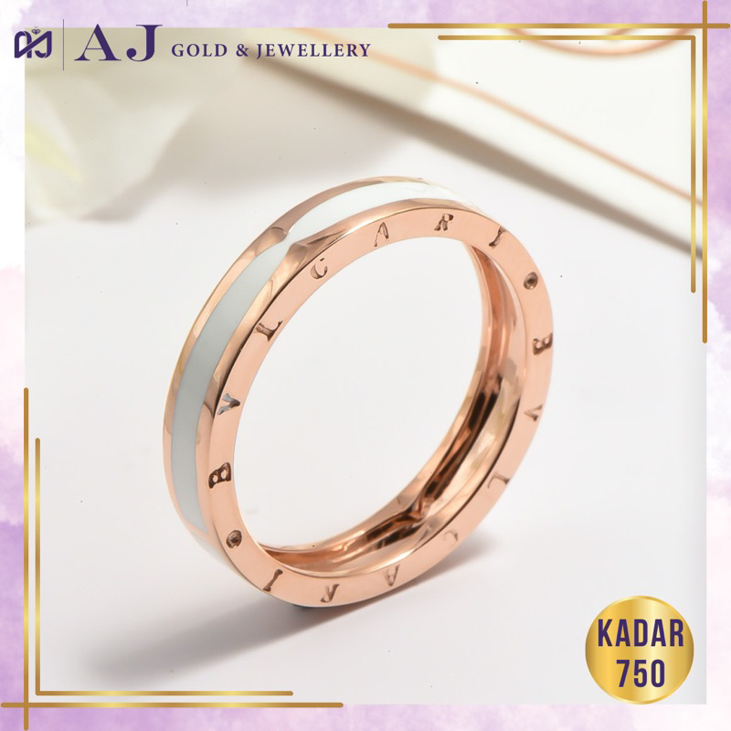 Cincin BVL White Ceramic Italy 750