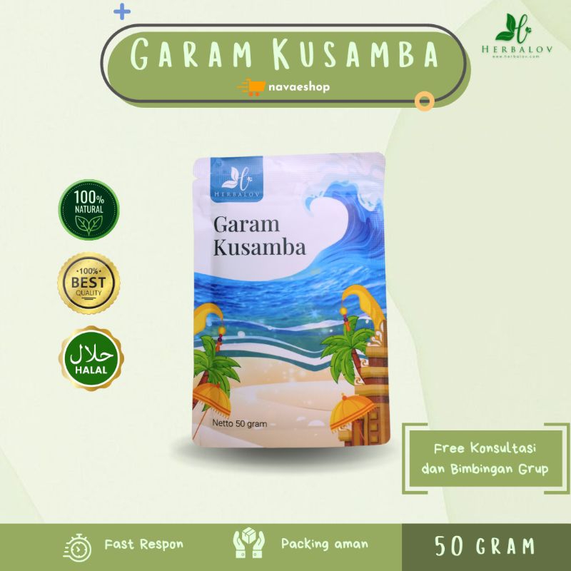 

Garam Laut tanpa Bleching | Garam Kusamba Asli| Garam Kesehatan Herbalov 50 gram