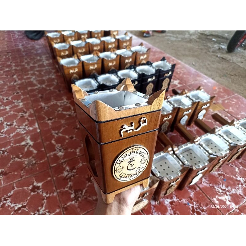 Mabkhara kayu jati / perapen kayu jati
