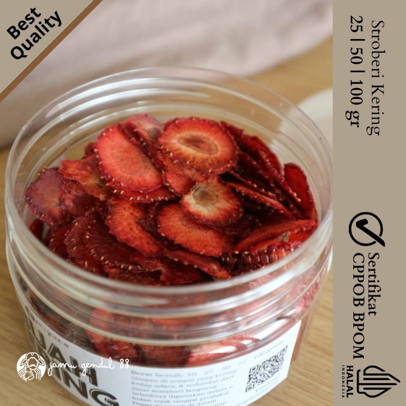 

Stroberi Iris Kering - Dried Strawberry