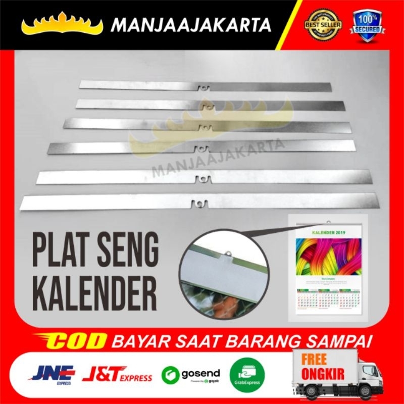 

Klem Kalender 32cm Eceran 1000pcs klip Kalender jepit Kaleng Kalender caleg kaleng Kalender 32cm jepit kalender Pilkada PlatSeng Kalender 32cm