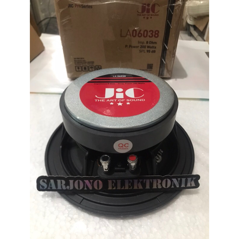 speaker jic 6 inch LA 06038 middle speakers original