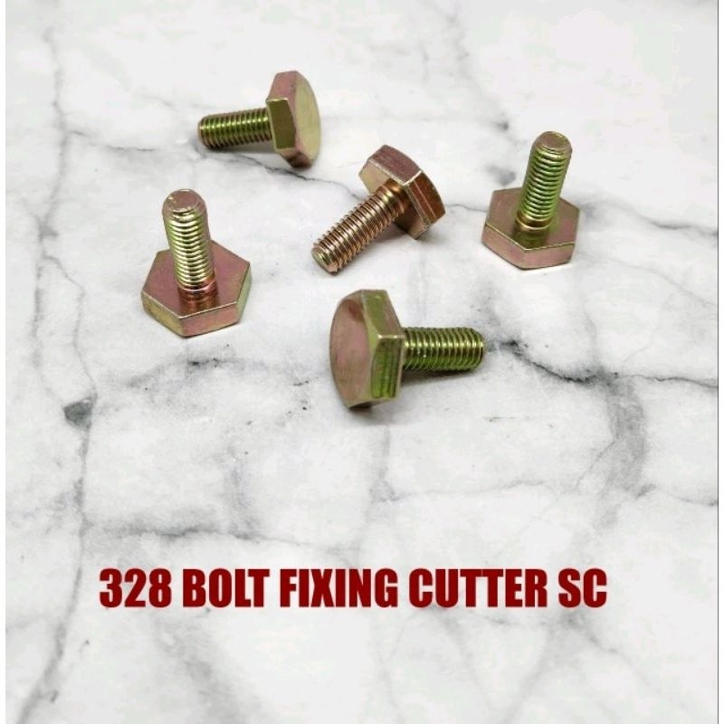 BAUT DRAT KIRI PISAU MESIN POTONG RUMPUT 328 BOLT FIXING CUTTER SAICHI