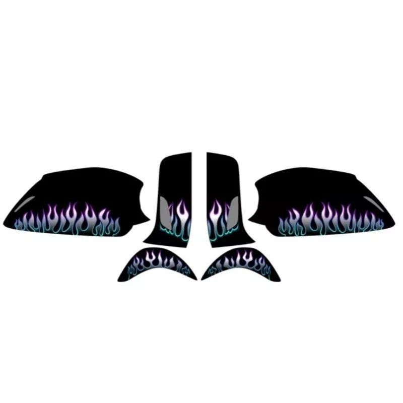 STRIPING STIKER TRANSPARAN VESPA MATIC / SPRINT / SPRINT S MOTIF API CUSTOM