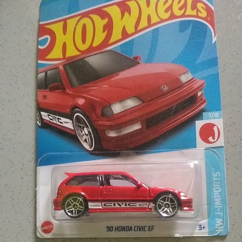 hot wheels honda civic ef