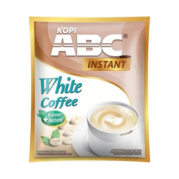 

Kopi ABC Instant White Coffee - 1 dus isi 12 renceng / 120 pcs