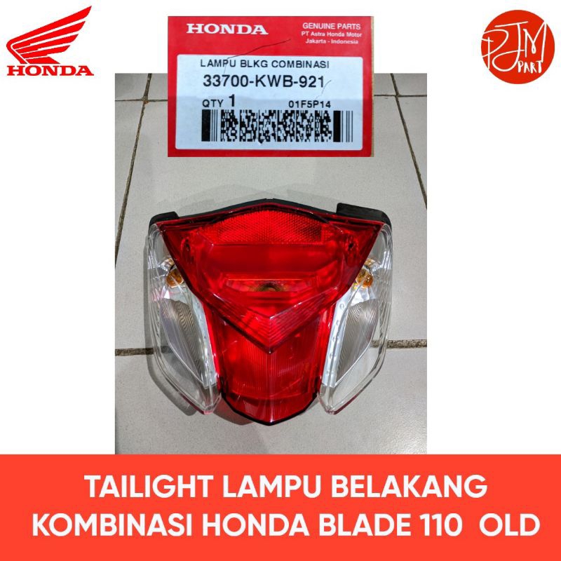33700-KWB-921 Tailight Lampu Belakang Kombinasi Honda Blade Pertama Karbu