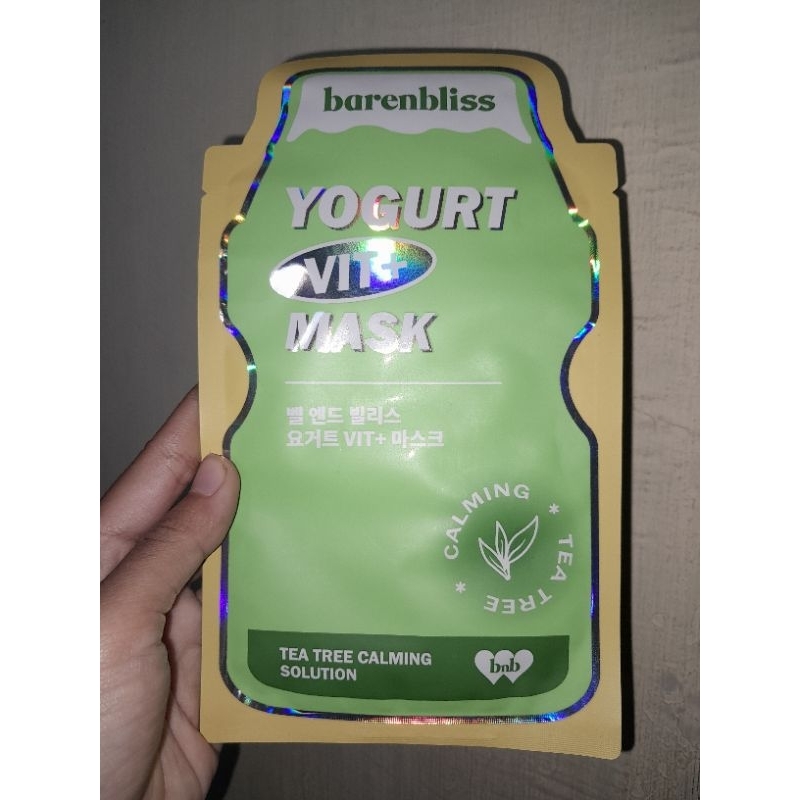 Barenbliss yogurt mask (masker barenbliss)