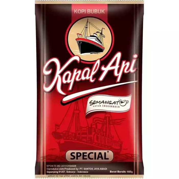 

Kopi Kapal Api Spesial 160gr - 1 dus isi 20 pcs