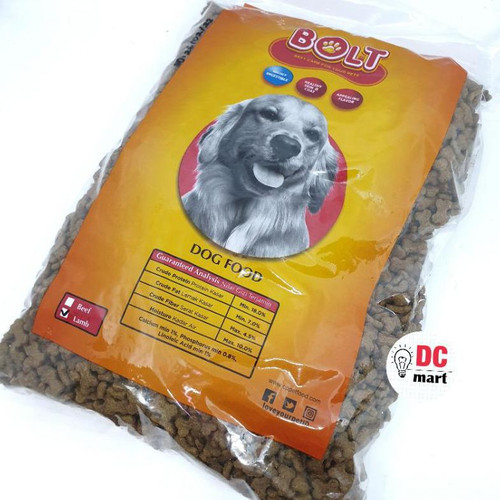 GOJEK Makanan Anjing Kering Bolt Dog Beef 10kg - Dog Food Dry bolt dog 10 kg