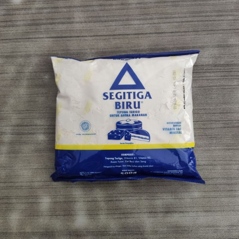 TEPUNG SEGITIGA BIRU 500 GRAM