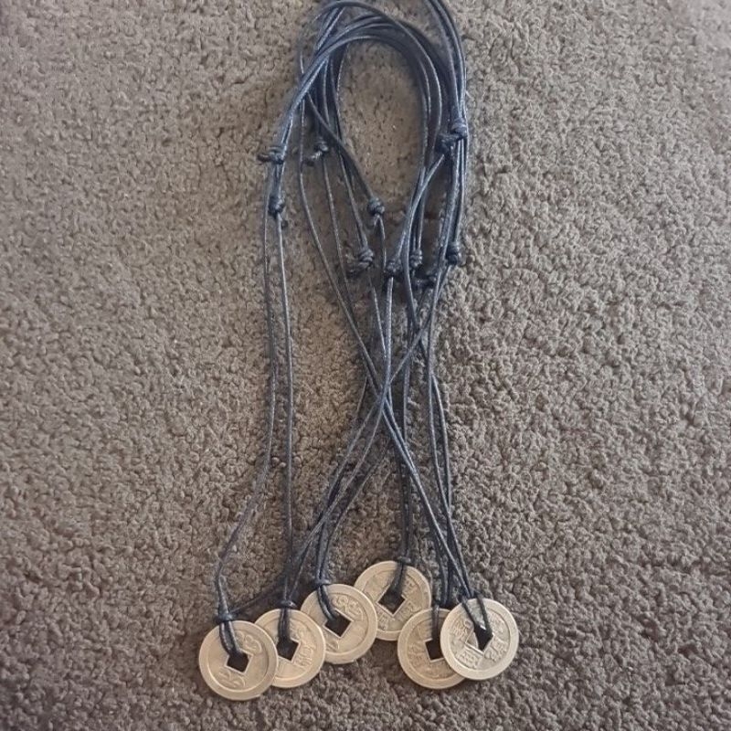 kalung cowok kalung koin kuningan 100%