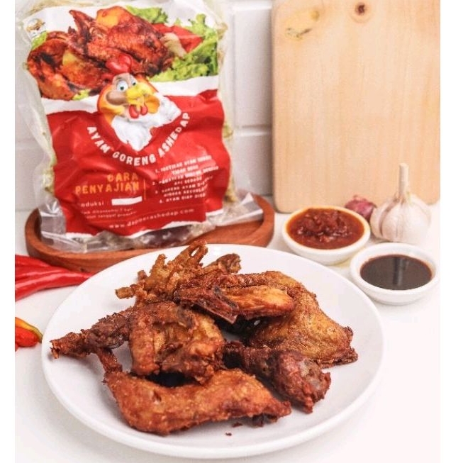 

Ayam Goreng Ashedap Siap Masak (Ready to Cook) Pejantan Besar 1 Ekor bumbu Kuning