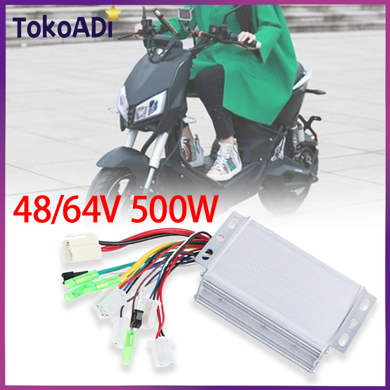 Kontroler Sepeda Listrik 48V / 64V 500W Controller Motor Brushless Dc