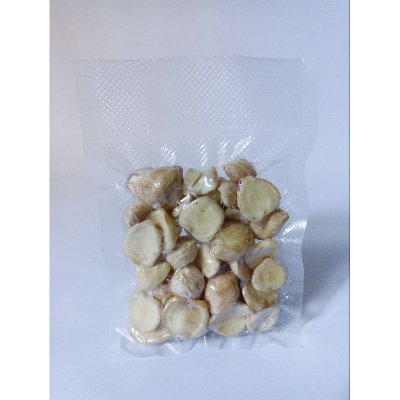 

Kemiri pecah kemasan 50gr [ siap masak ]