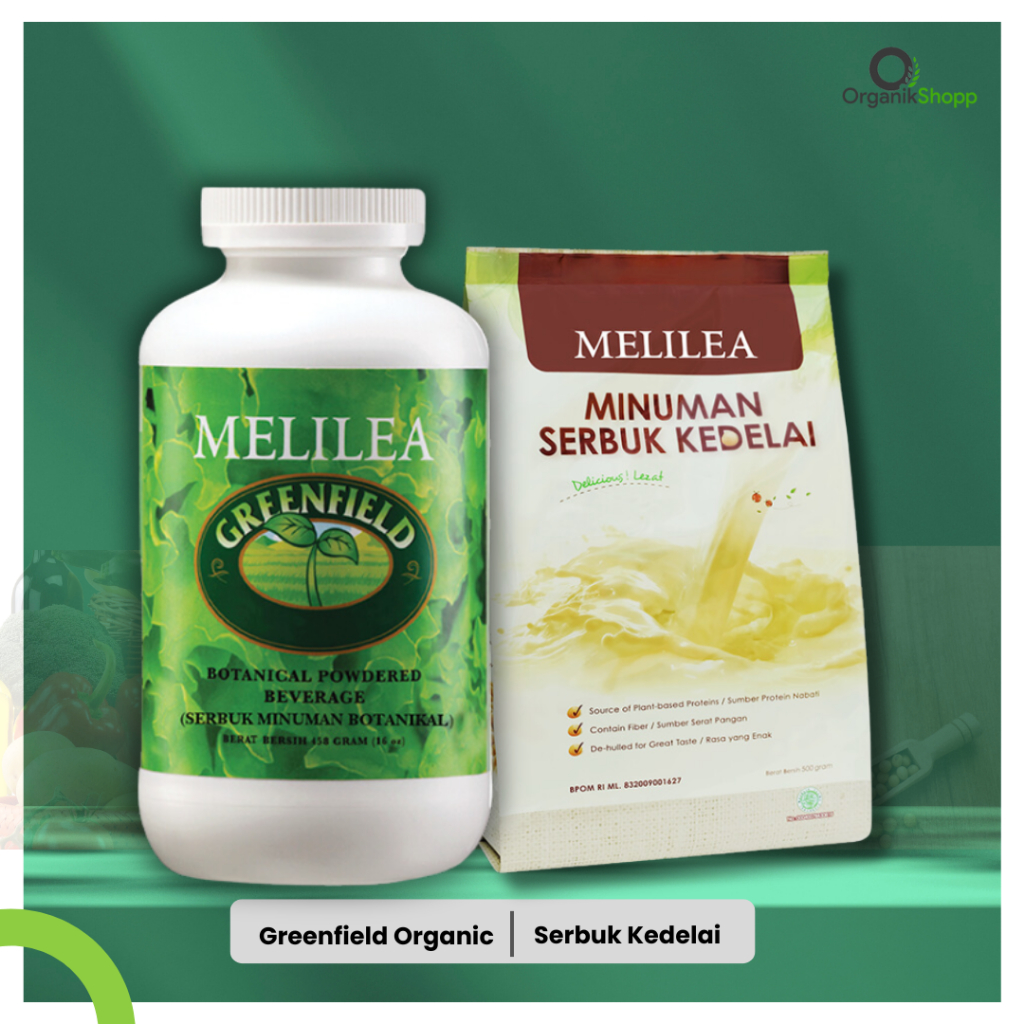 

Paket Sayuran Organik (1 Soya + 1 Gfo Greenfield) - Origanal dan RESMI - garansi uang kembali