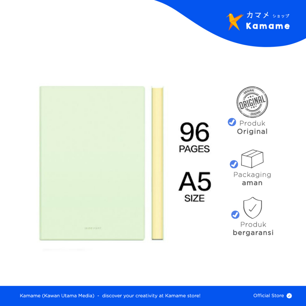 

Deli Leather Cover Notebook - Buku Catatan Agenda Soft Cover A5 N140L - Kamame