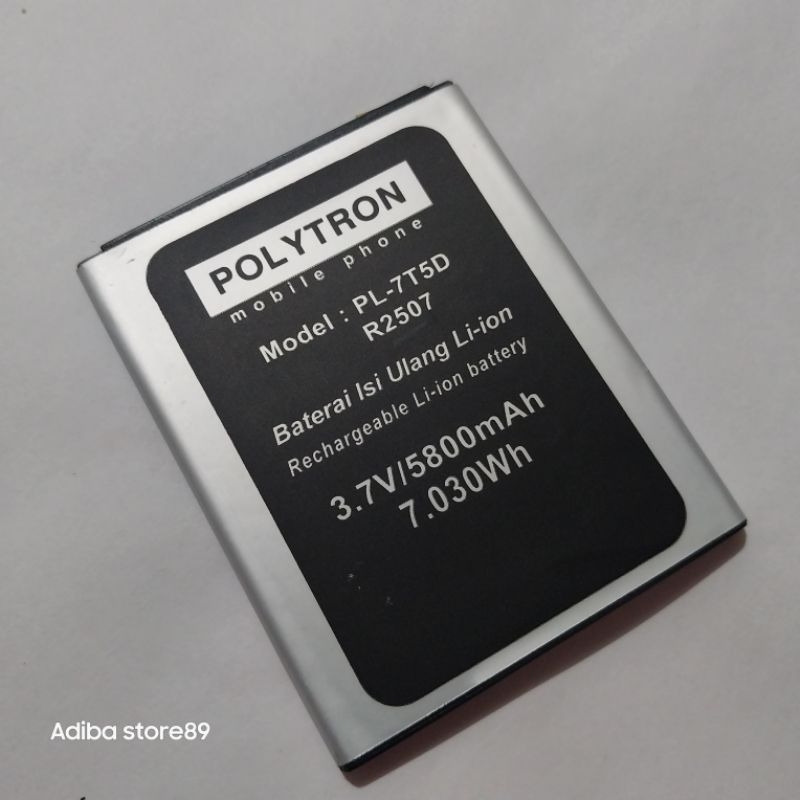 Baterai Batre Polytron R2507/PL-7T5D Original Battery hp