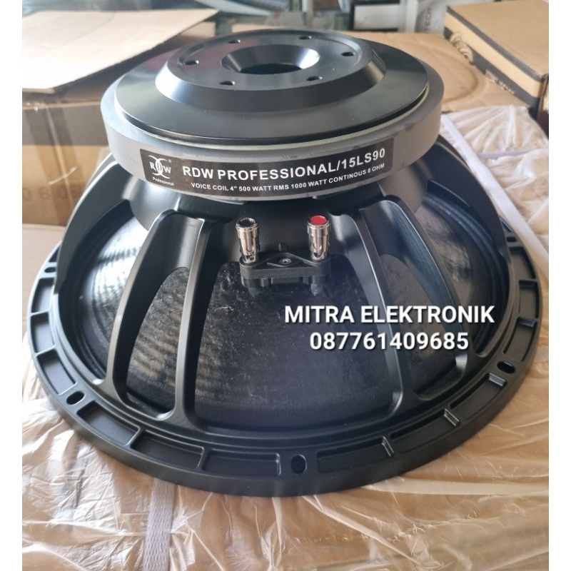 Speaker Component RDW 15 inch 15LS90 New  RDW 15" 15LS90