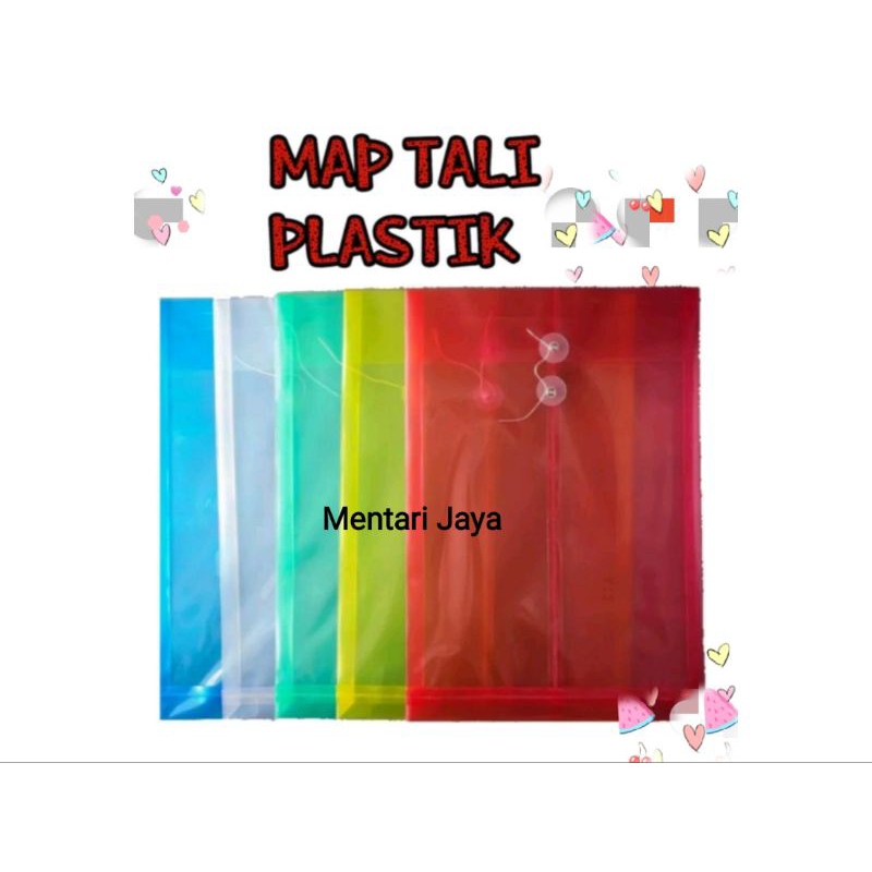 

map plastik tali