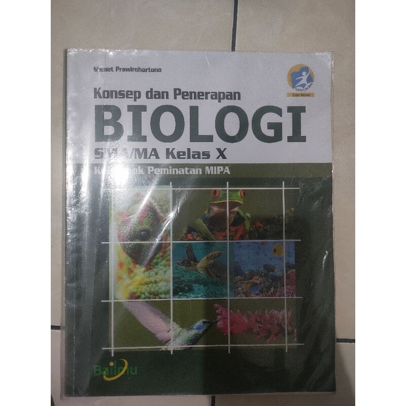 

buku biologi bailmu sma / ma kelas x / 10 / 1