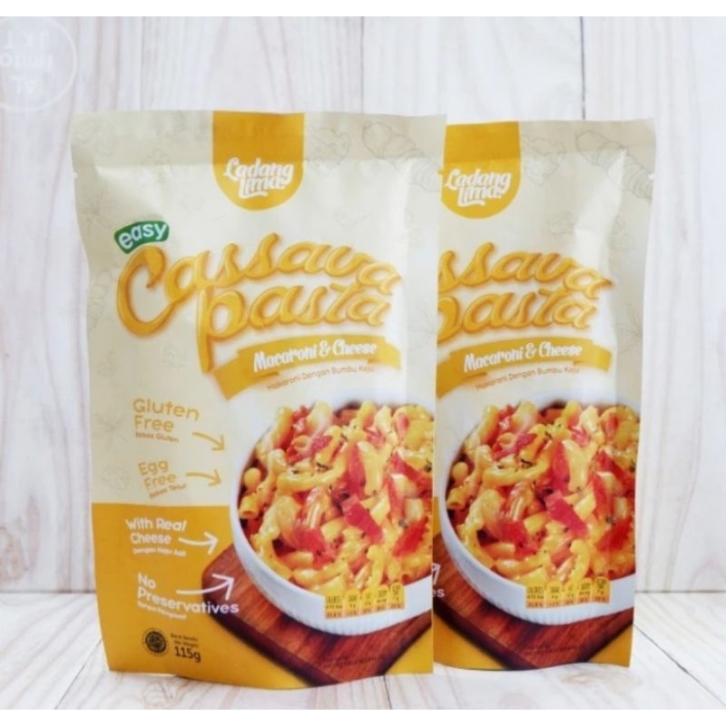 

Cassava Pasta Mac & Cheese Ladang Lima