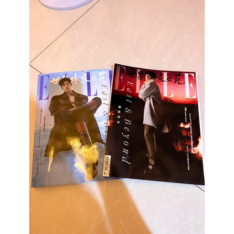 Xiao Zhan elle magazine