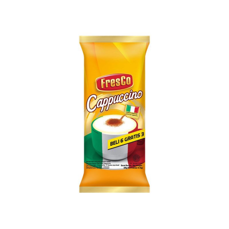 

FresCo Kopi Cappuccino 6 + 3 x 25gr