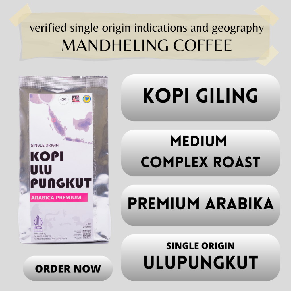 

Kopi Ulupungkut LOPO Mandheling Coffee