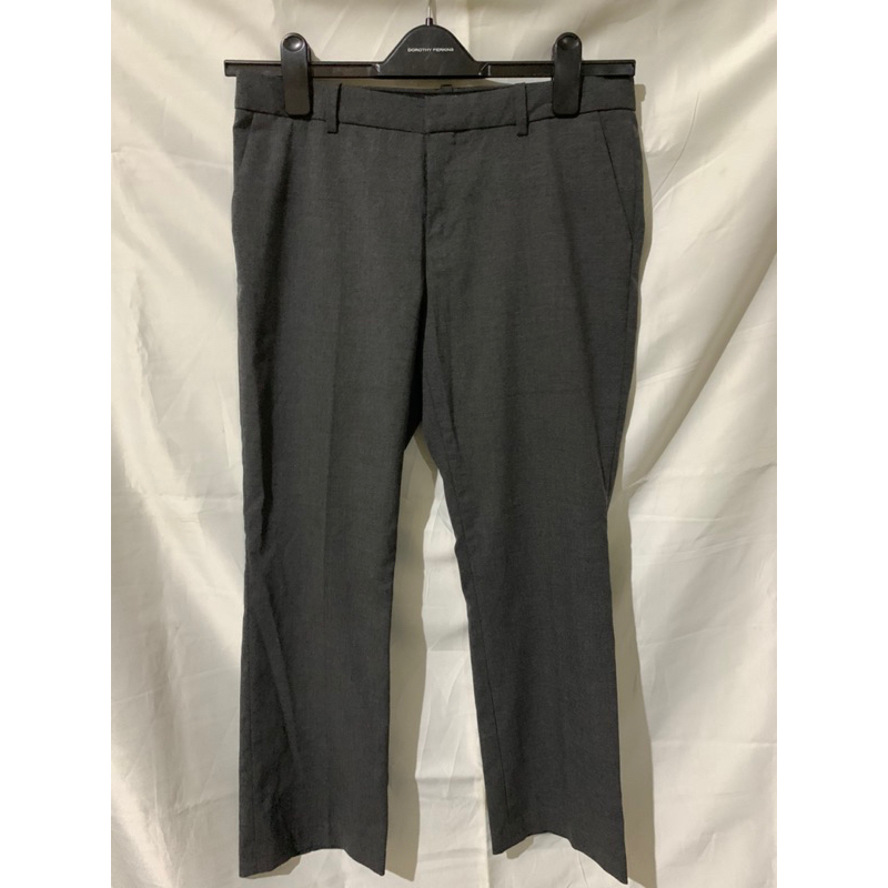 Celana Bahan Uniqlo Grey M