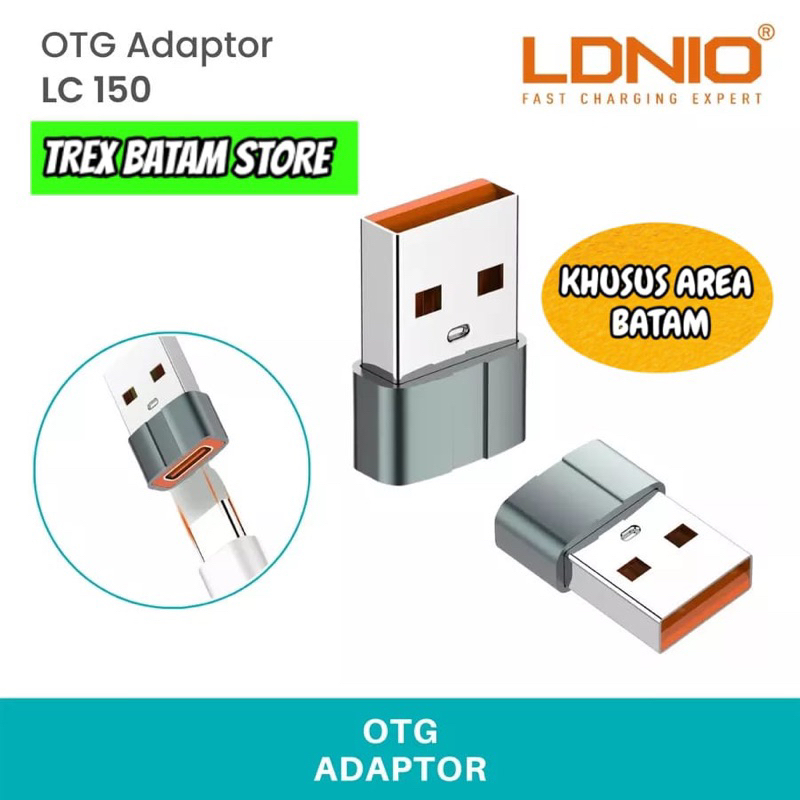 LDNIO OTG ADAPTOR USB TO C FEMALE FAST EXPERT [ BATAM ]