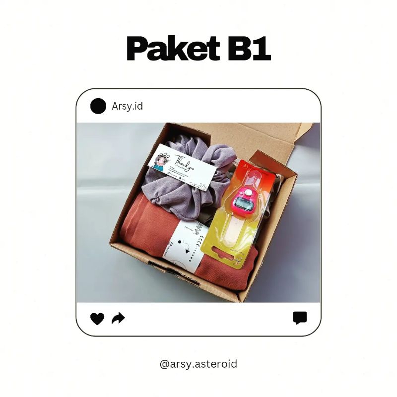 

HAMPERS HIJAB PAKET B