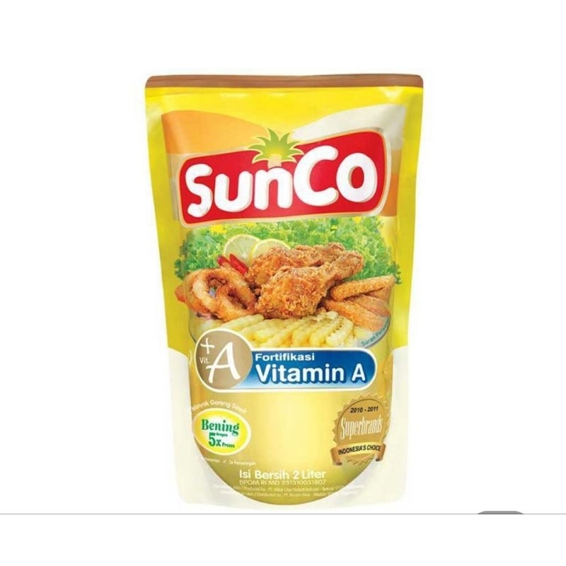 

Minyak Goreng Sunco Kemasan 2 Liter