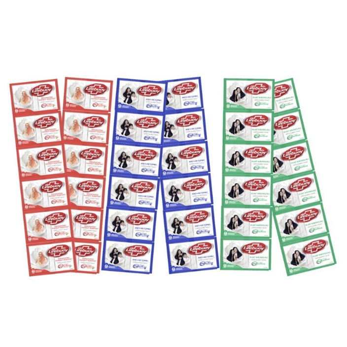 SHAMPOO LIFEBUOY RENCENG / SAMPOO LIFEBUOY SACHET (RANDOM) ISI 12 SACHET