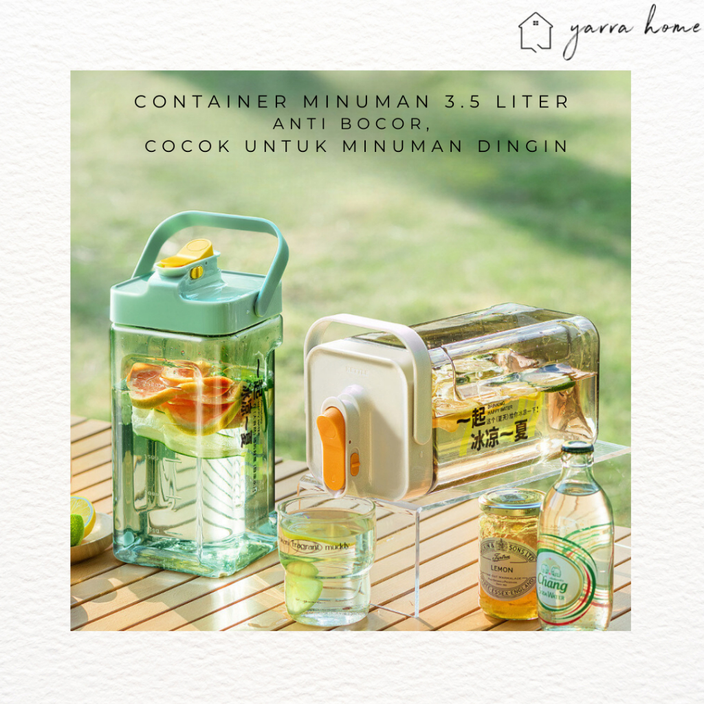 Yarra Water Bottle 3.5L Multifunctional