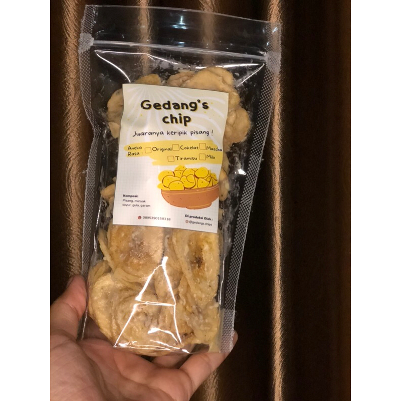 

Gedang’s Chip rasa Tiramisu