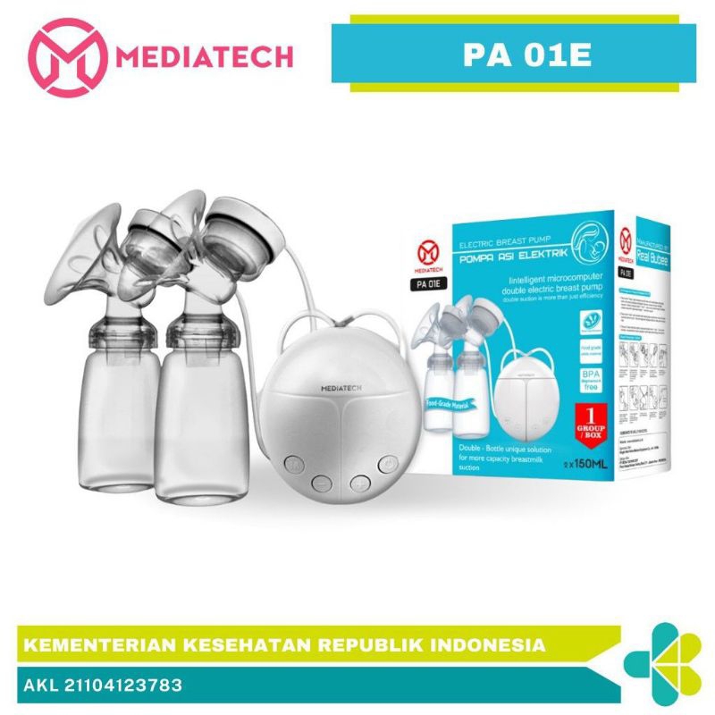 [GARANSI TOKO] Pompa ASI real bubee Elektrik Dual Mode / Breast Pump Electric Double Real Bubee bube