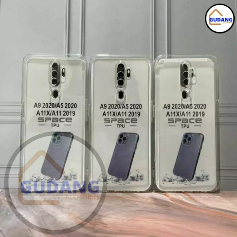 SOFT CASE OPPO A5 2020 | OPPP A9 2020 | PELINDUNG CAMERA TRANSPARAN