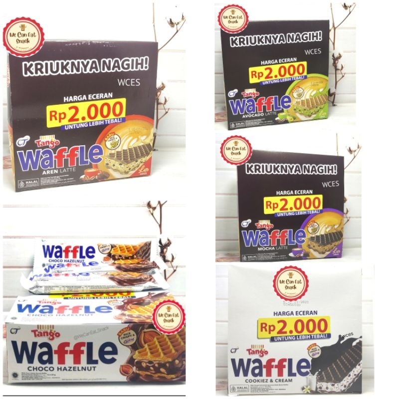 

Biskuit Wafer Tango Waffle All Varian 25gr (per Box isi 12)