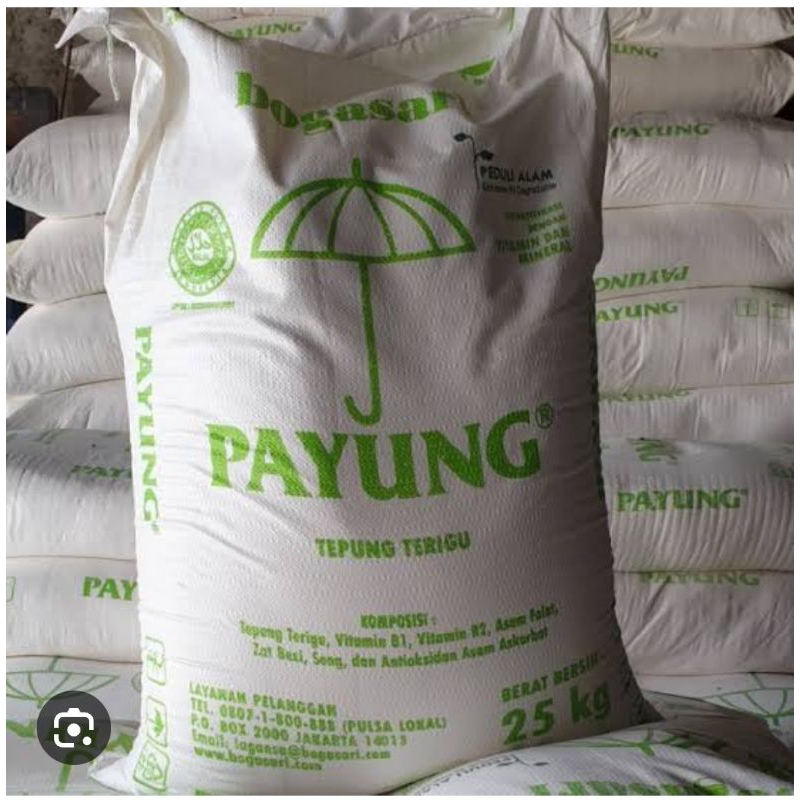 

Tepung payung( protein rendah)