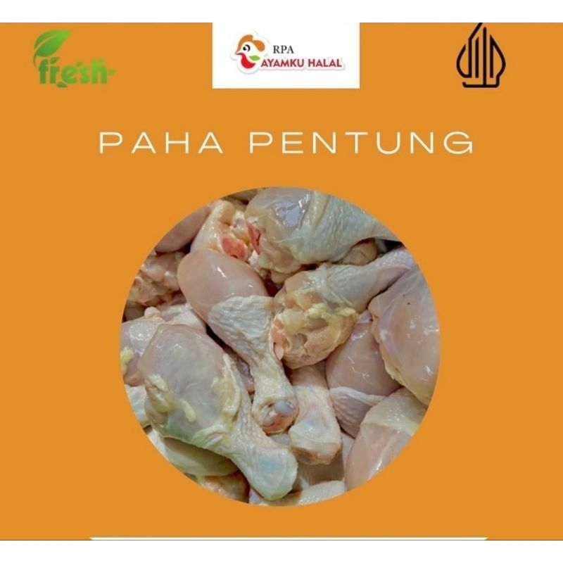 

Paha Ayam Bawah/Paha Ayam Pentung Fresh 1kg