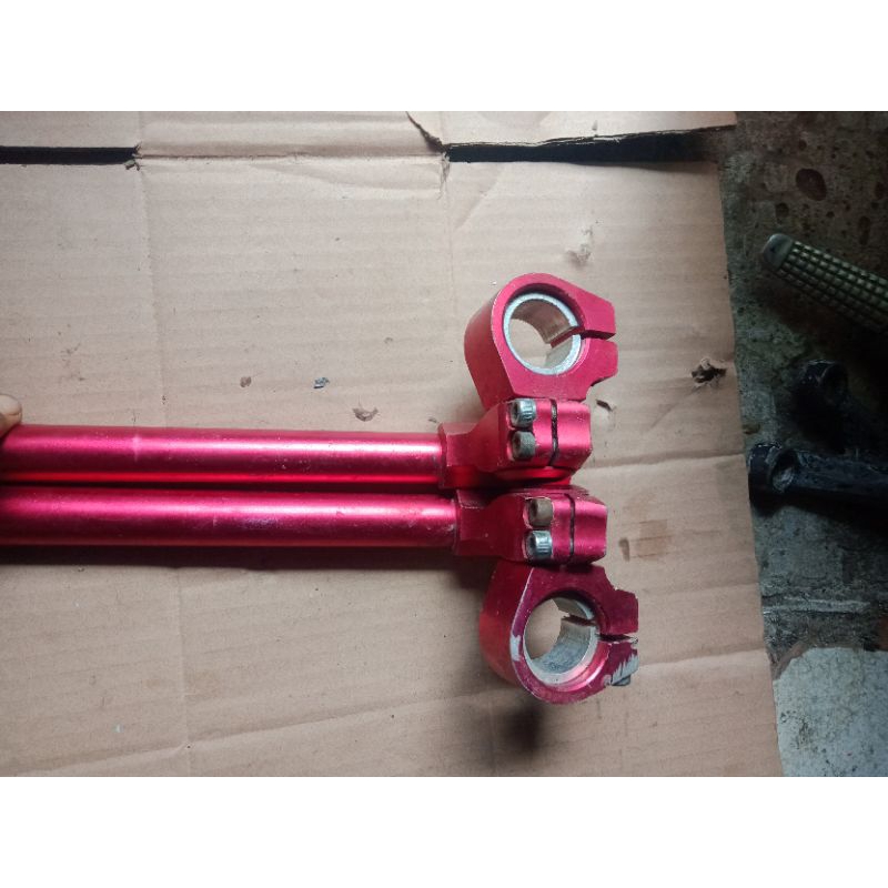 setang motor varias kanan kiri bekas pakian motor satria fu seken