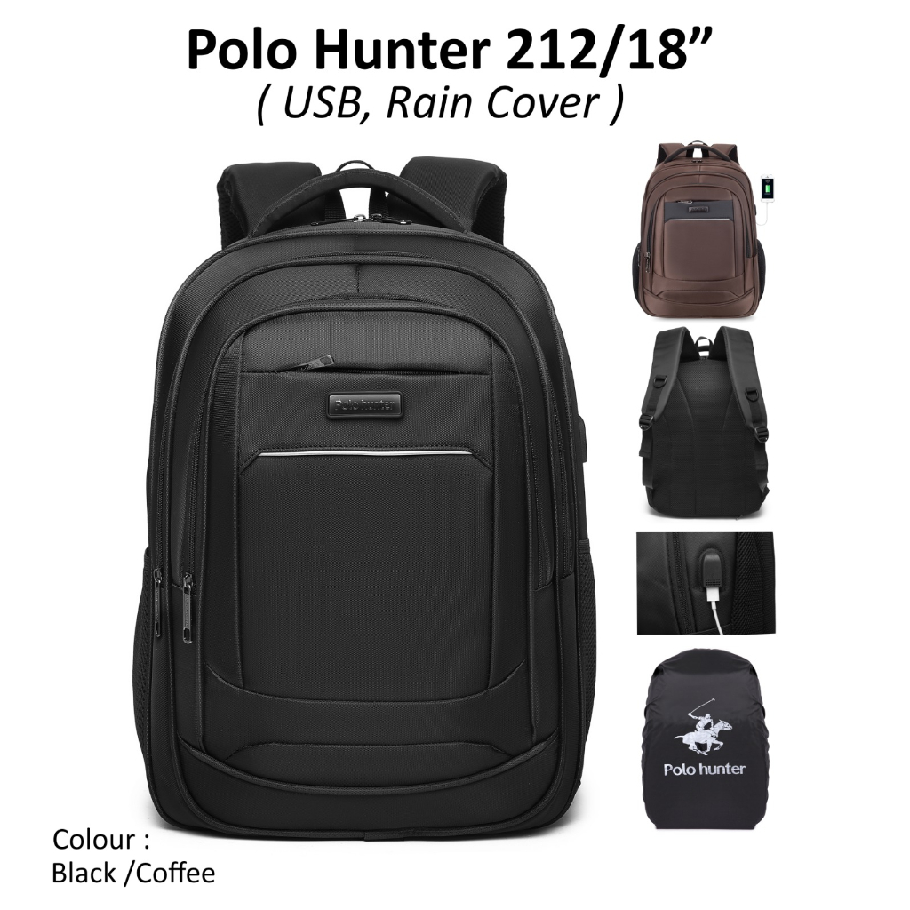 Tas Ransel Backpack Polo Hunter 212
