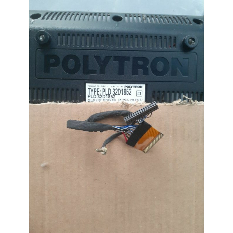 Kabel LVDS Tv Polytron Pld 32d1852 Pld-32d1852 Pld32d1852