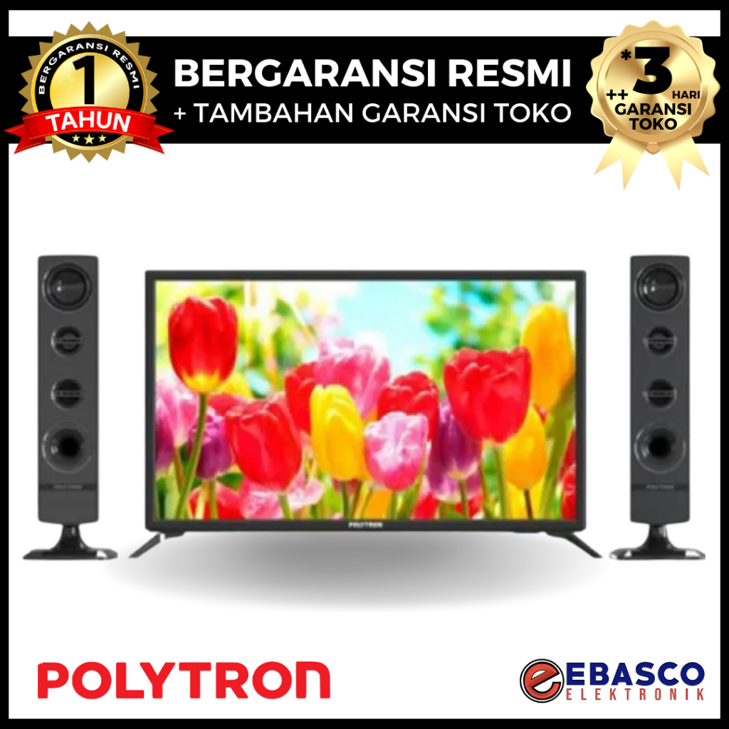 Polytron LED TV 32 Inch PLD 32TV1855 / PLD32TV1855 - Full HD Digital TV 3D - Picture Noise