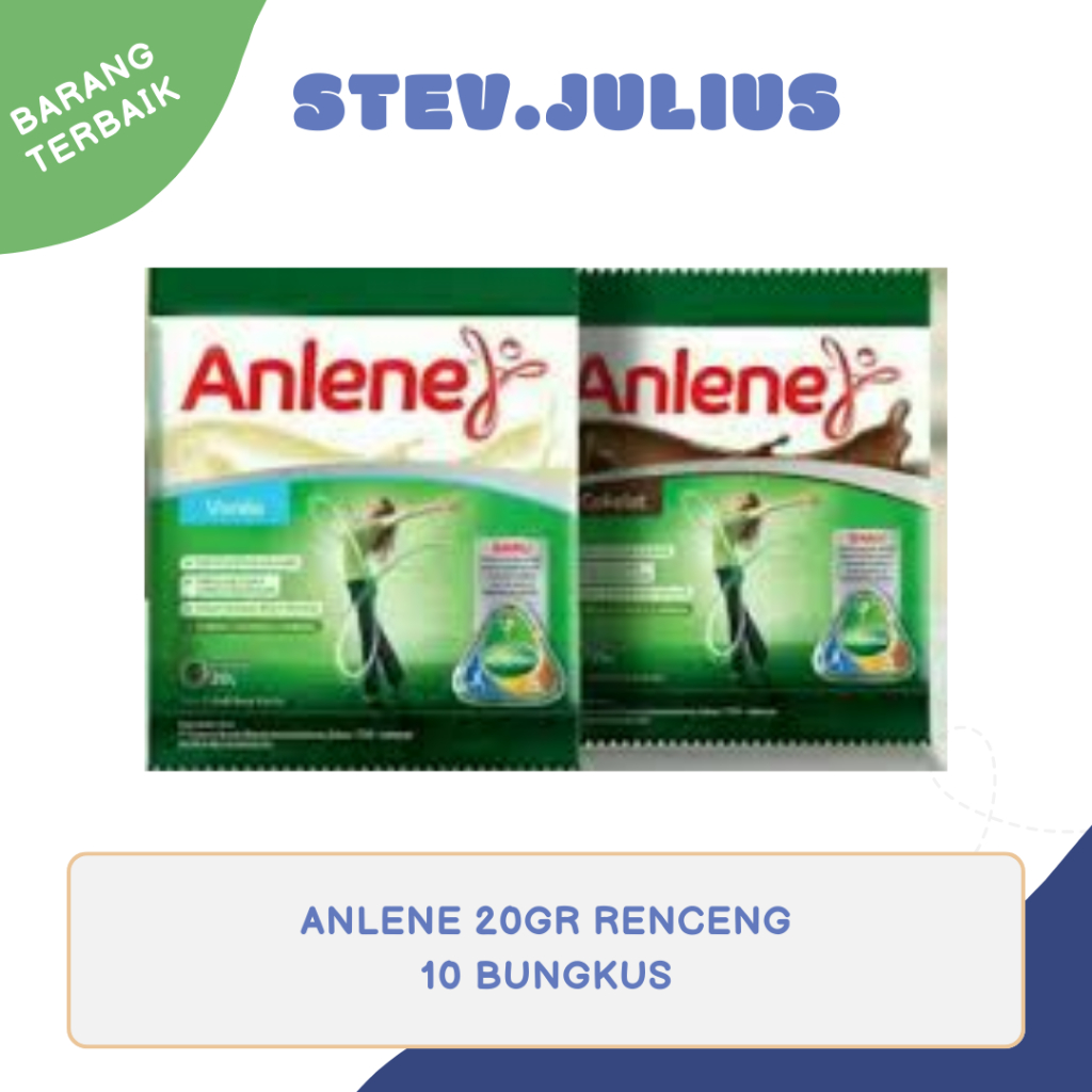 

ANLENE SUSU RENCENG 20GR